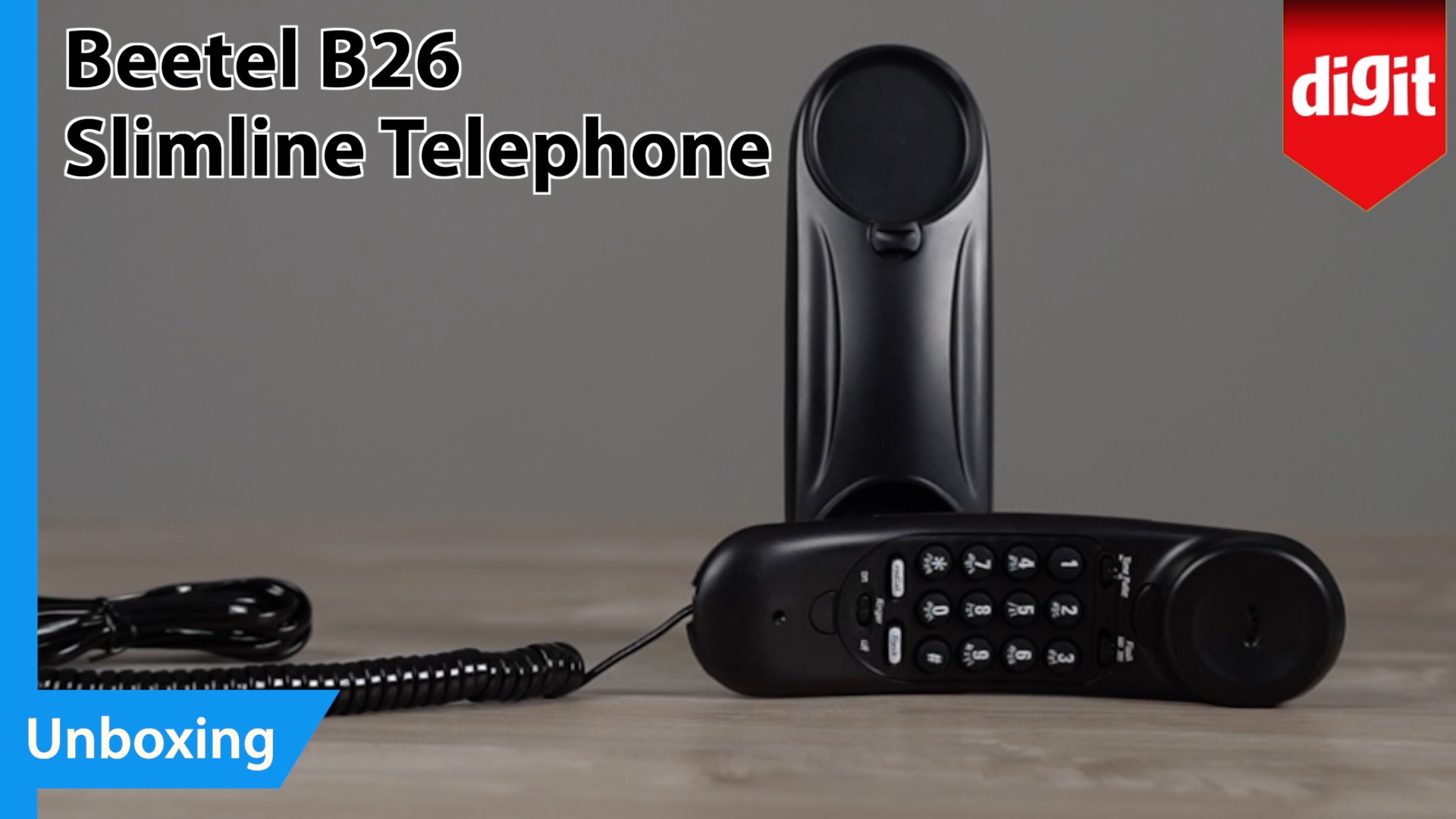 Beetel B26 Slimline Telephone Unboxing