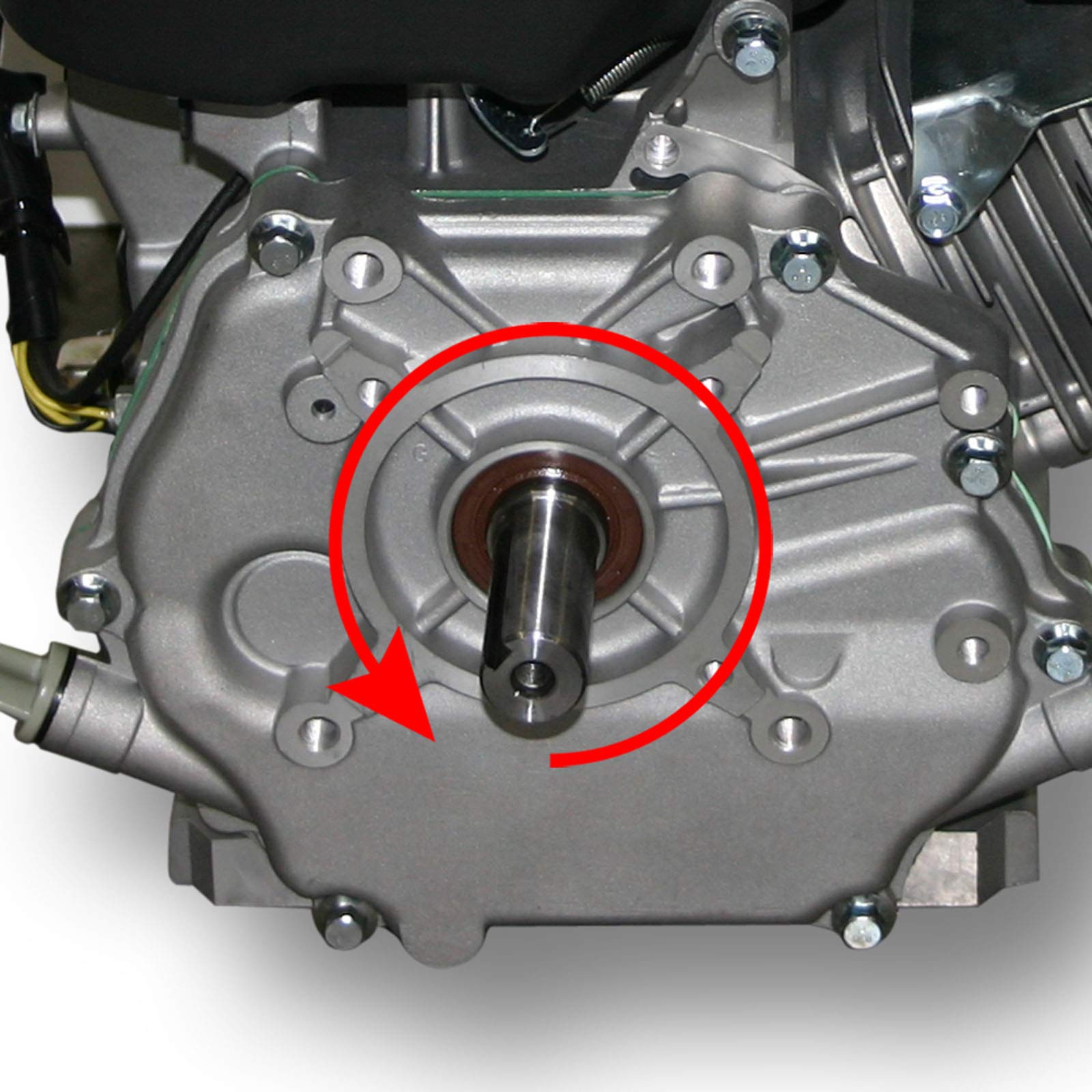LIFAN 177 Handstart Benzinmotor mit 9 PS Einzylinder für Kleinmaschinen & Karts, luftgekühlter 4-Takt Motor mit 25 mm Kurbelwelle, OHV-Ventilsteuerung & 270 cc Hubraum