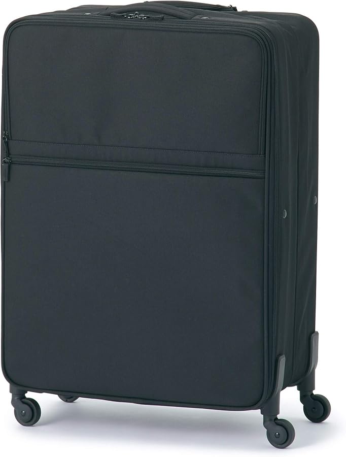 Amazon | 半分の厚みで収納できるソフトキャリーケース XL | スーツケース