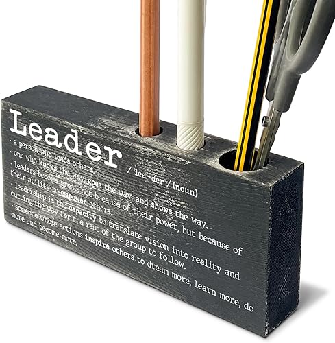 vizuzi Letrero de definición de entrenador para escritorio, regalo inspirador de entrenador, decoración de oficina de entrenador, regalo de Navidad