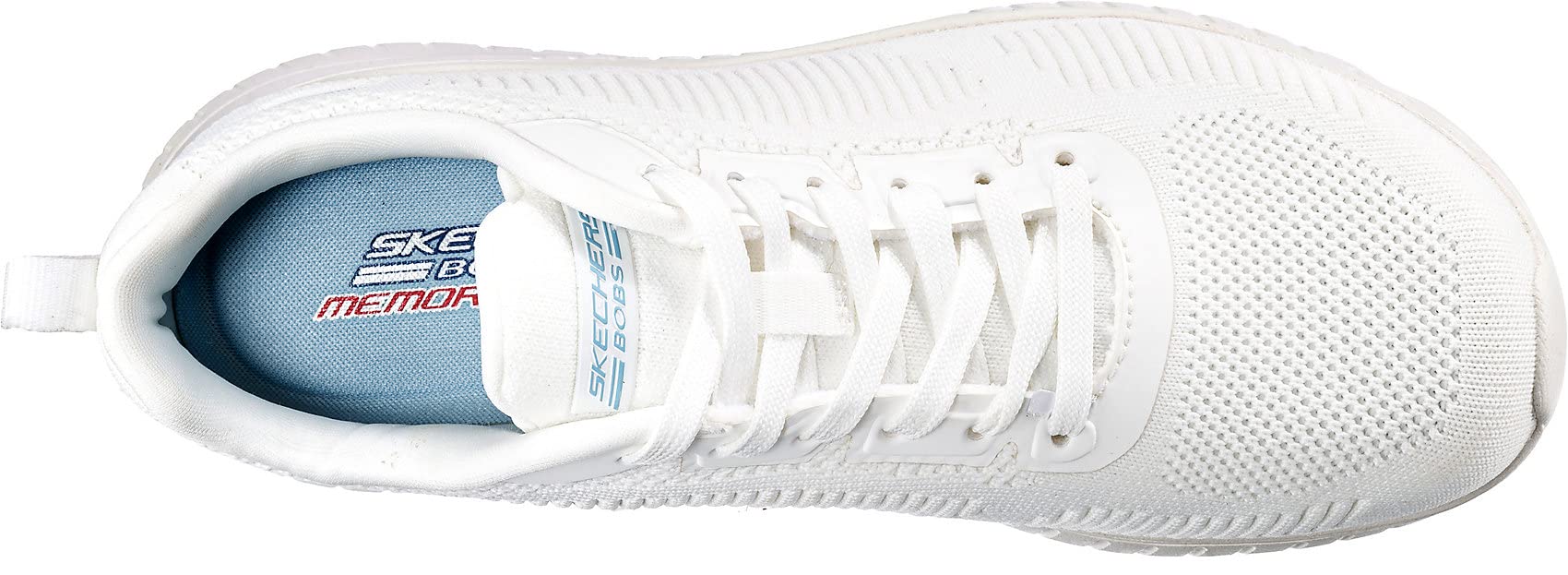 Skechers Damen Bobs Squad Chaos, Face-Off-Sneaker, Hautfarben