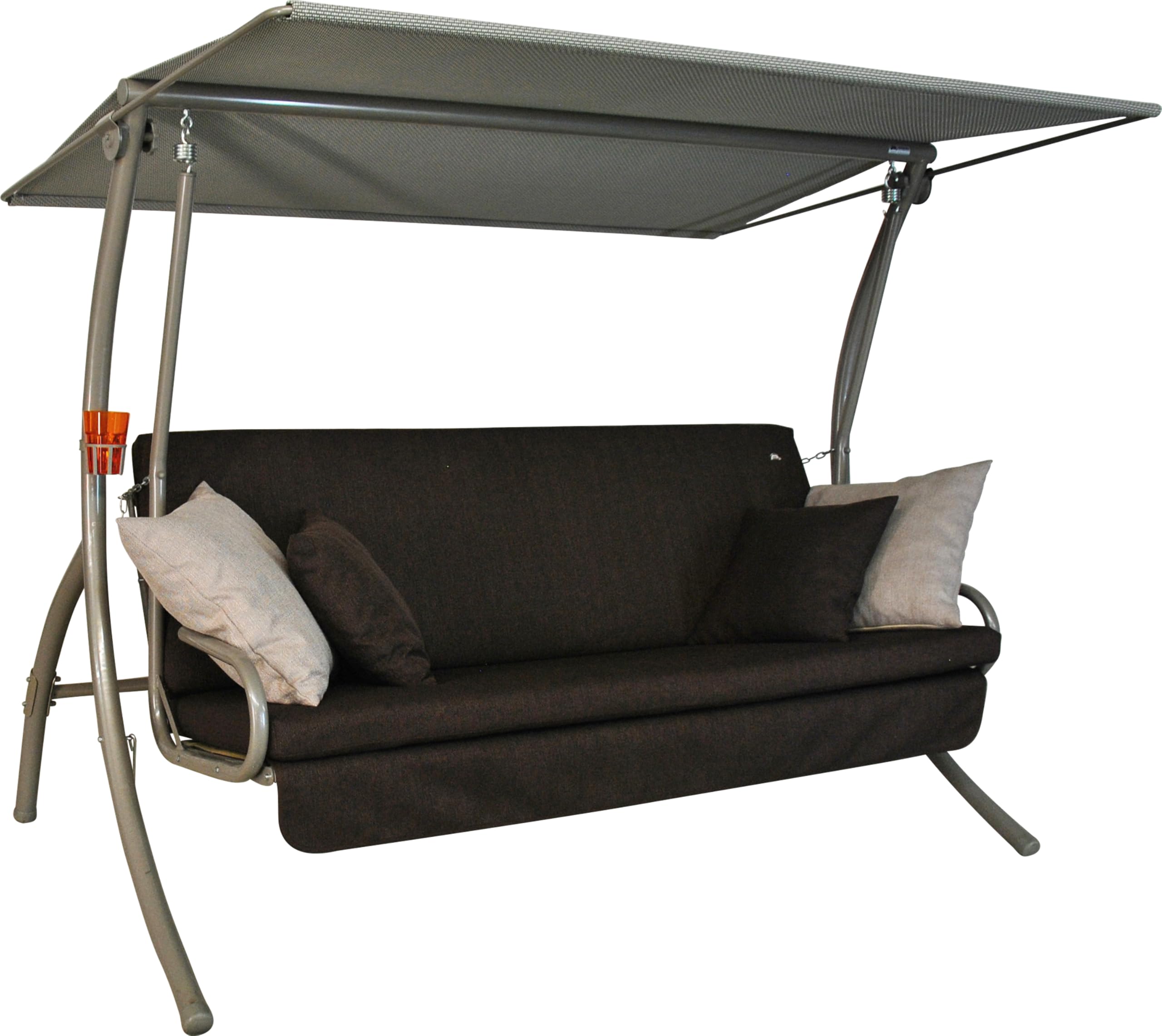 Angerer Drift Smart Dondolo 3 posti Design, Coffee
