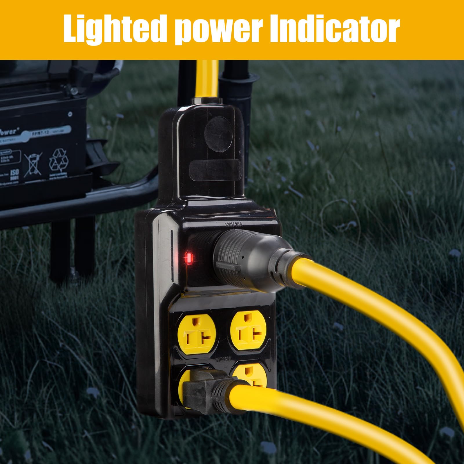 Amazon.com: NEMA L14-30P to 4X 5-20R/5-15R&L14-30R Generator