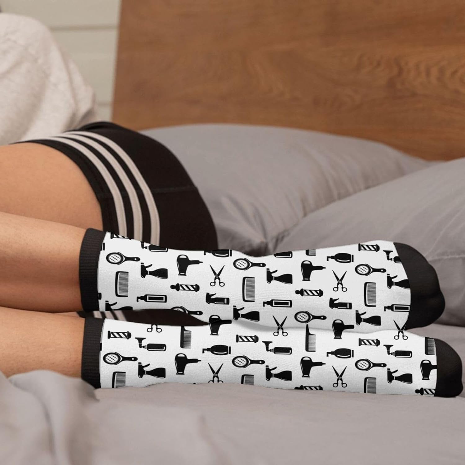 YISHOW Unisex Novelty Crew Socks Casual Funny Crazy Dress Socks Gift - Image 4