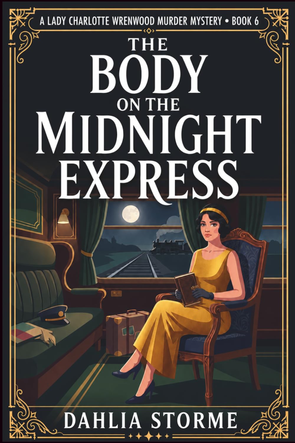 THE BODY ON THE MIDNIGHT EXPRESS: A 1920s Historical Cozy Mystery (Lady Charlotte Wrenwood Murder Mysteries)