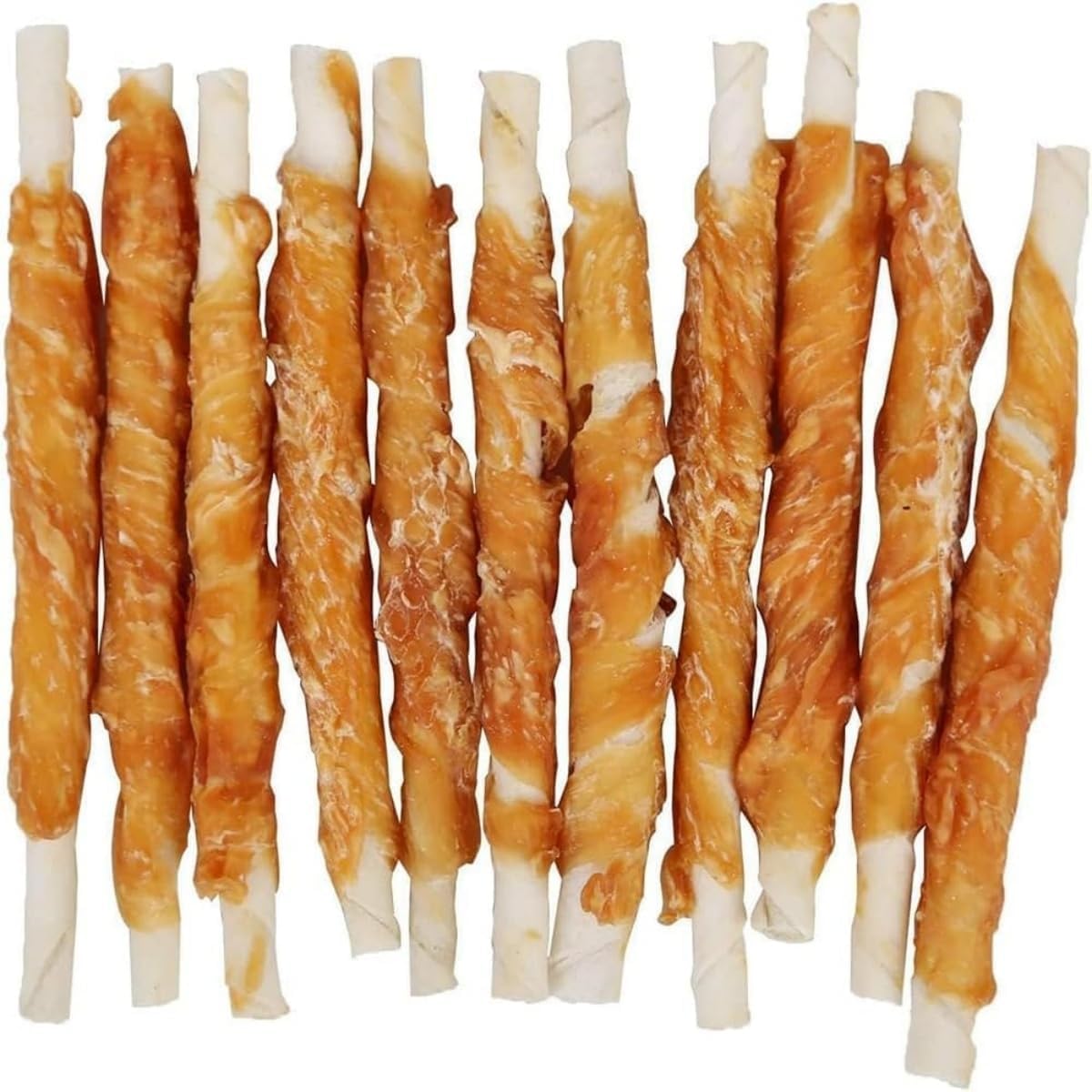 Mumoo Bear - 400g Dog Treats Chewy Twists with Chicken, 100% Natural dog snack treats chicken with high Protein and low Fat