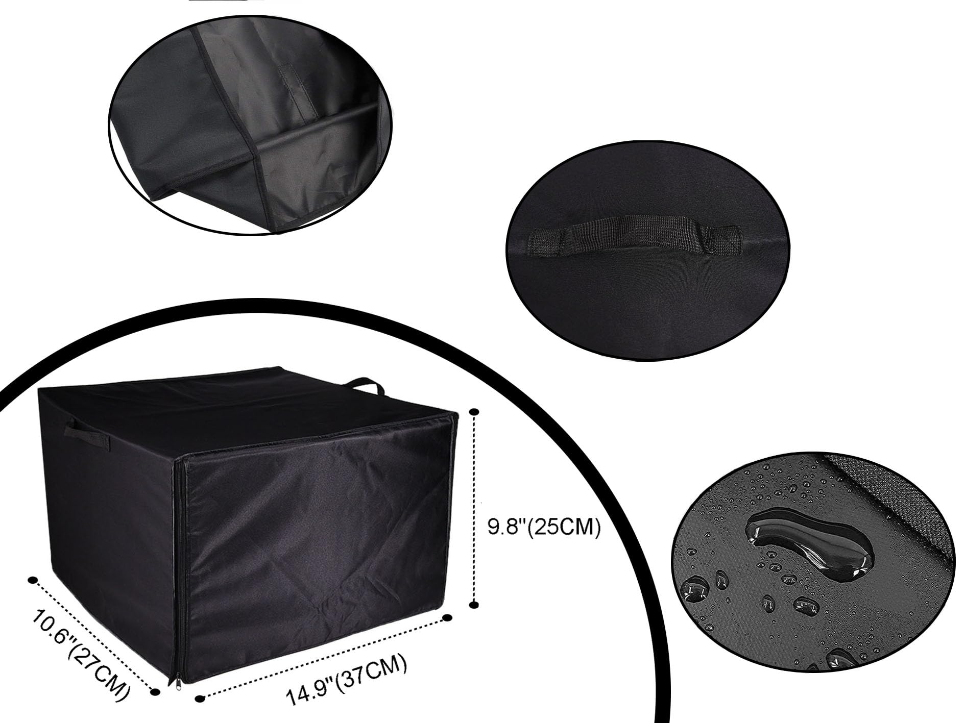 Protective Safe Cabinet Cover BOSKING Safe Box Covers Dustproof Protective Cabinet Safe Lock Box Cover For Home Office Hotel Fit Up To 19 X 17 X 25 Inch Safes Boxes Safe Box For Home - View #2