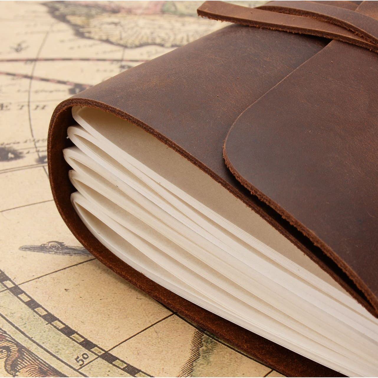 EDDGE Cuaderno de Cuero Diario Bloc de Notas Diario Cuaderno de bocetos