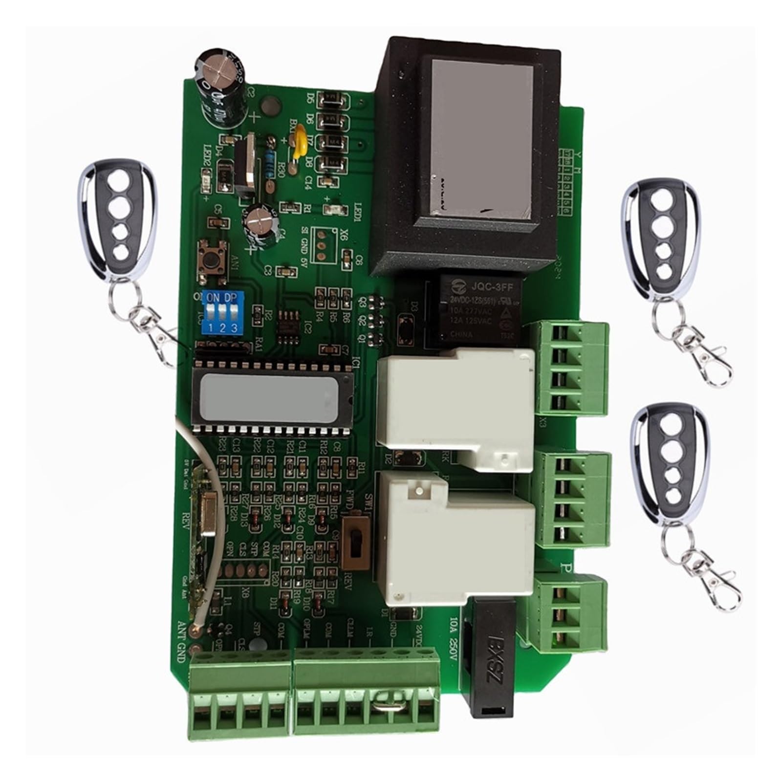 Elektrischer TüRöFfner, Schiebetoröffner Wechselstrommotor-Steuereinheit PCB-Controller-Platine Ersatzplatine (Mo PY600ac, PY1400, SL1500, PY800)(Kit 3)