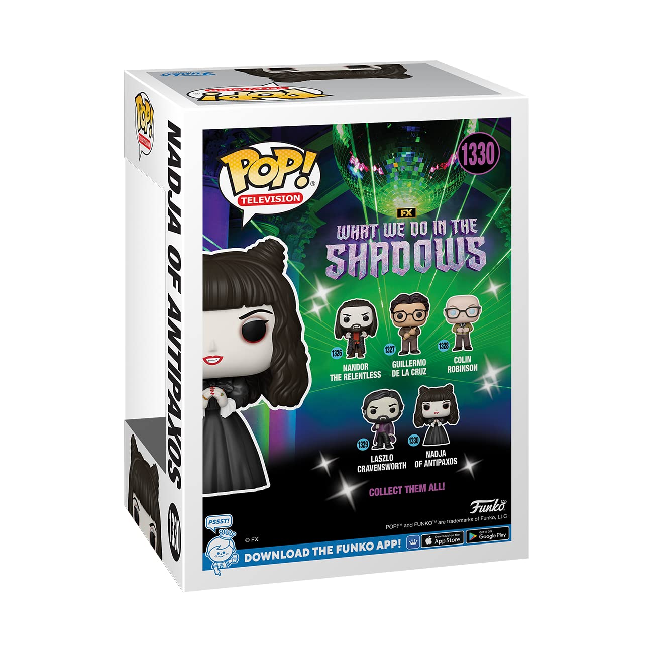Funko Pop! TV: WWDS - Nadja - What We Do in The Shadows - Winylowa figurka kolekcjonerska - Pomysł na prezent - Oficjalne towary handlowe - Zabawka dla dzieci i dorosłych - fani filmów - figurka
