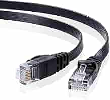CAT6フラットLANケーブル 15mツメ折れ防止 ブラック　　10個セット Amazon.co.jp: サンワサプライ CAT6フラットLANケーブル (15m