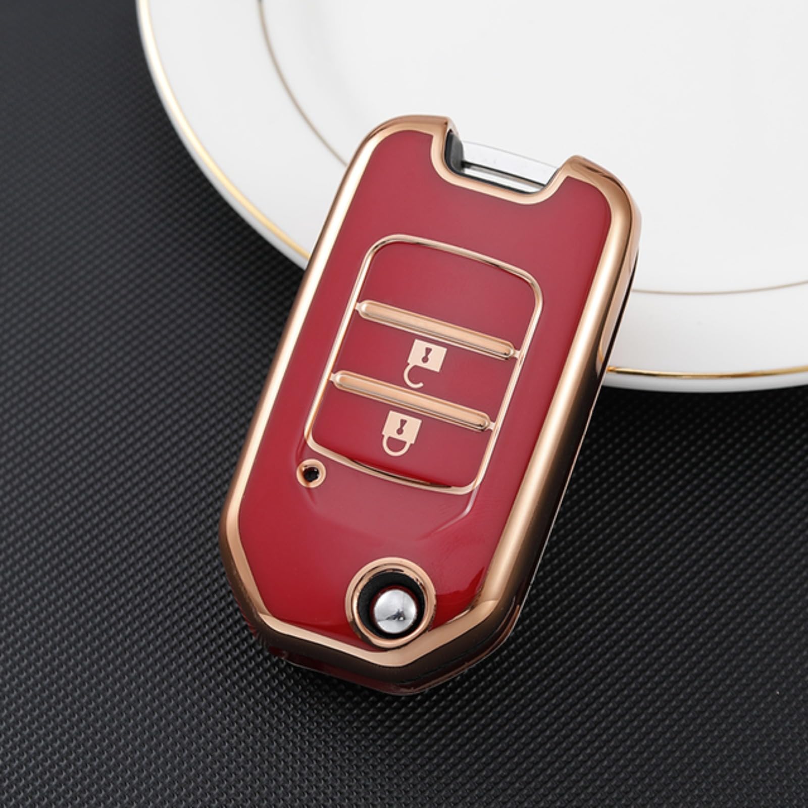 Etui cles de voiture en TPU Phnom Penh protège la télécommande Honda des rayures de clés