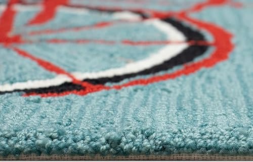 Miniatura 8 de Liora Manne FrontPorch - Alfombra para interiores y exteriores, diseño novedoso, enganchada a mano, resistente a la intemperie, estabilizada a los