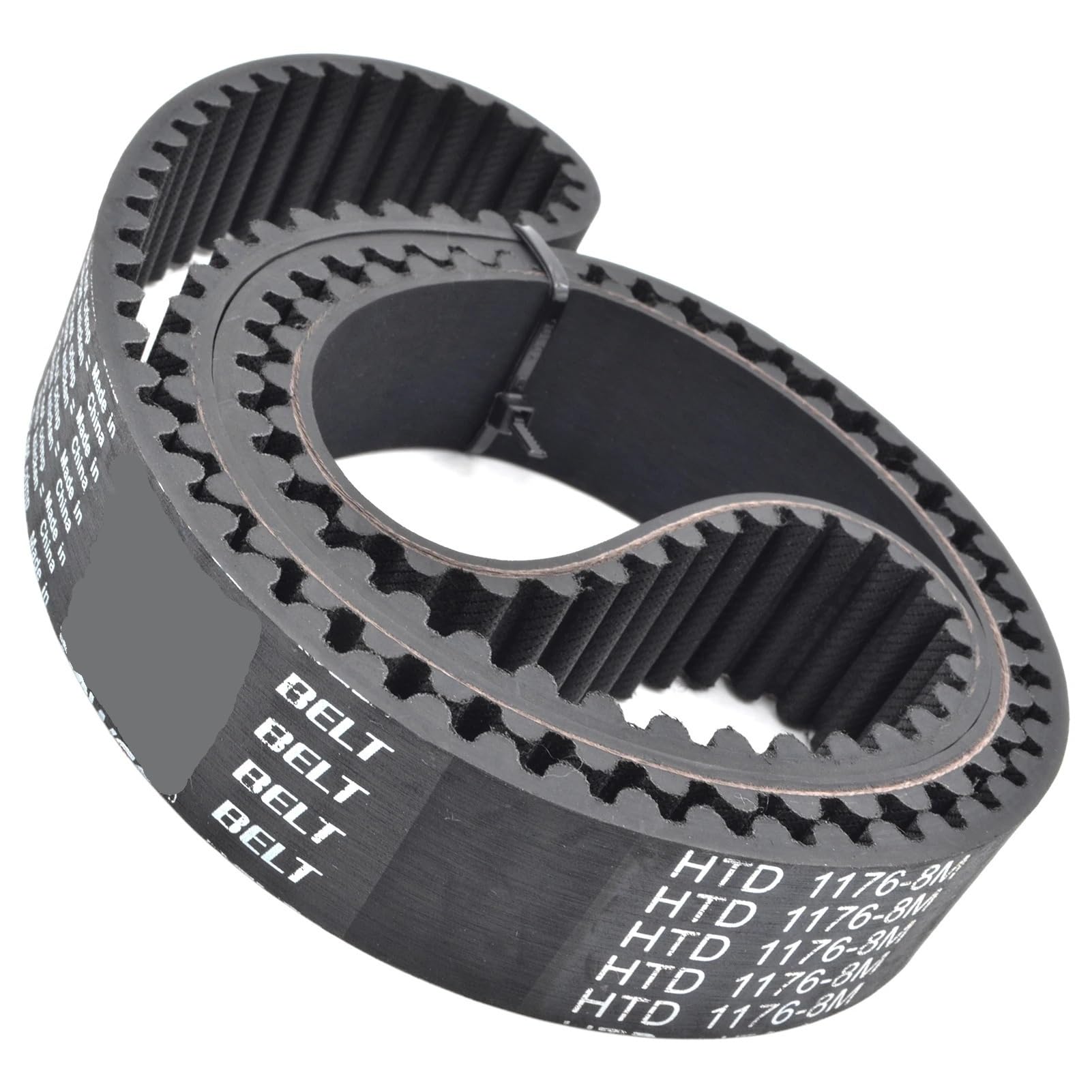 Courroie de distribution HTD 8M anti-rupture pour transmission synchrone 1200mm caoutchouc 40mm - 4