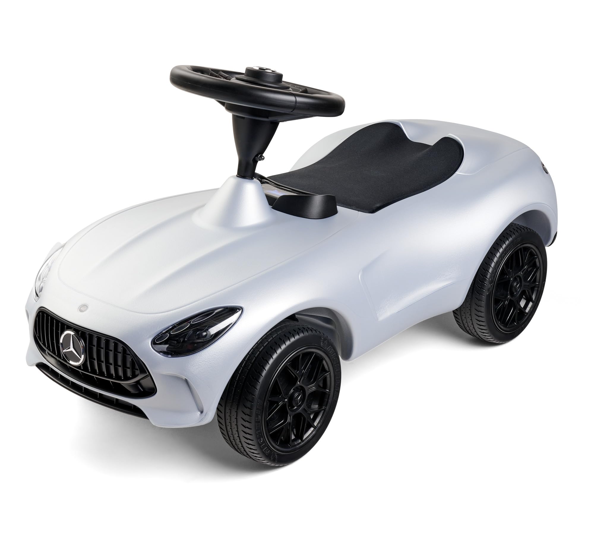 Big Mercedes AMG GT – Diseñado Junto con Mercedes AMG, con neumáticos Anchos y Volante Antideslizante, para niños a Partir de 18 Meses