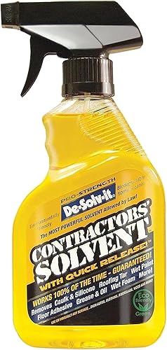 De-Solv-it Pro Contractors Solvent, aerosol removedor de adhesivo versátil, 12 onzas, paquete de 1