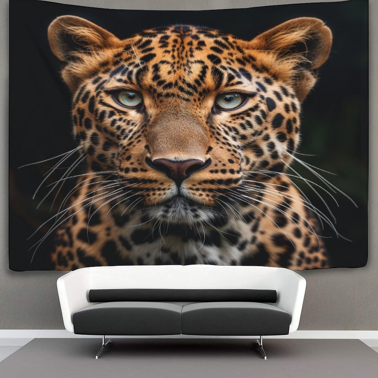 kaiyun Cheetah Tapestry Wall Hanging Animal Wall Art for Living Room Bedroom Dorm 150cmx200cm