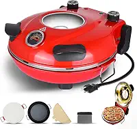 Forno de Pizza, Forno Pizza, Forno de Pizza eletrico, Eletrico, Elétrico Completo, Assar Pães, Temperatura 420 °, 110 V, 1200 W, 31CM