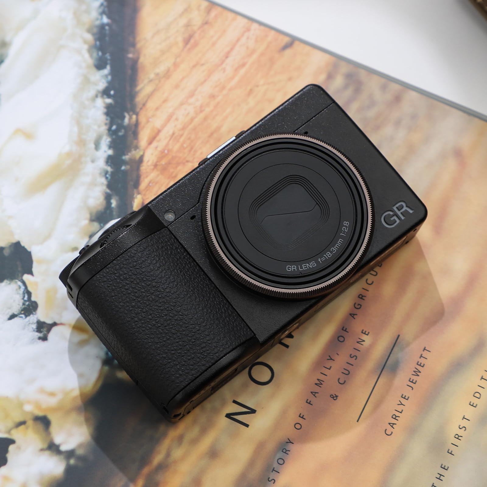 Amazon | Haoge メタルレンズデコレーションリングキャップRICOH GR IV