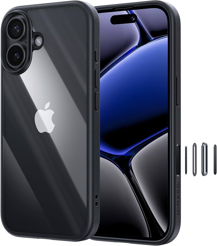 Amazon.co.jp: NIMASO iPhone 17 用 ケース クリア 黄変防止 耐衝撃 米