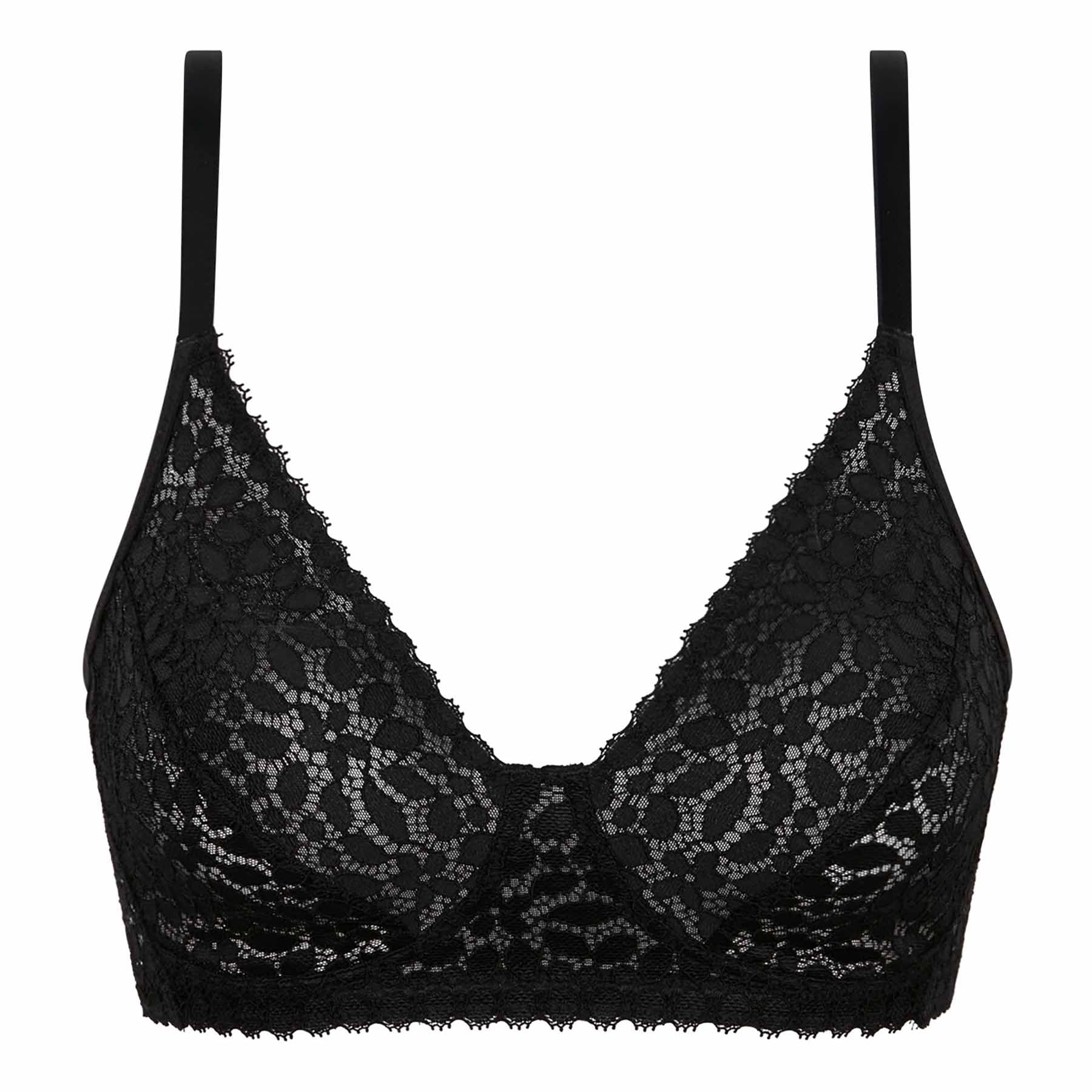 Dim Sujetador de Encaje Sin Aros Mujer Línea Daily Dentelle x1