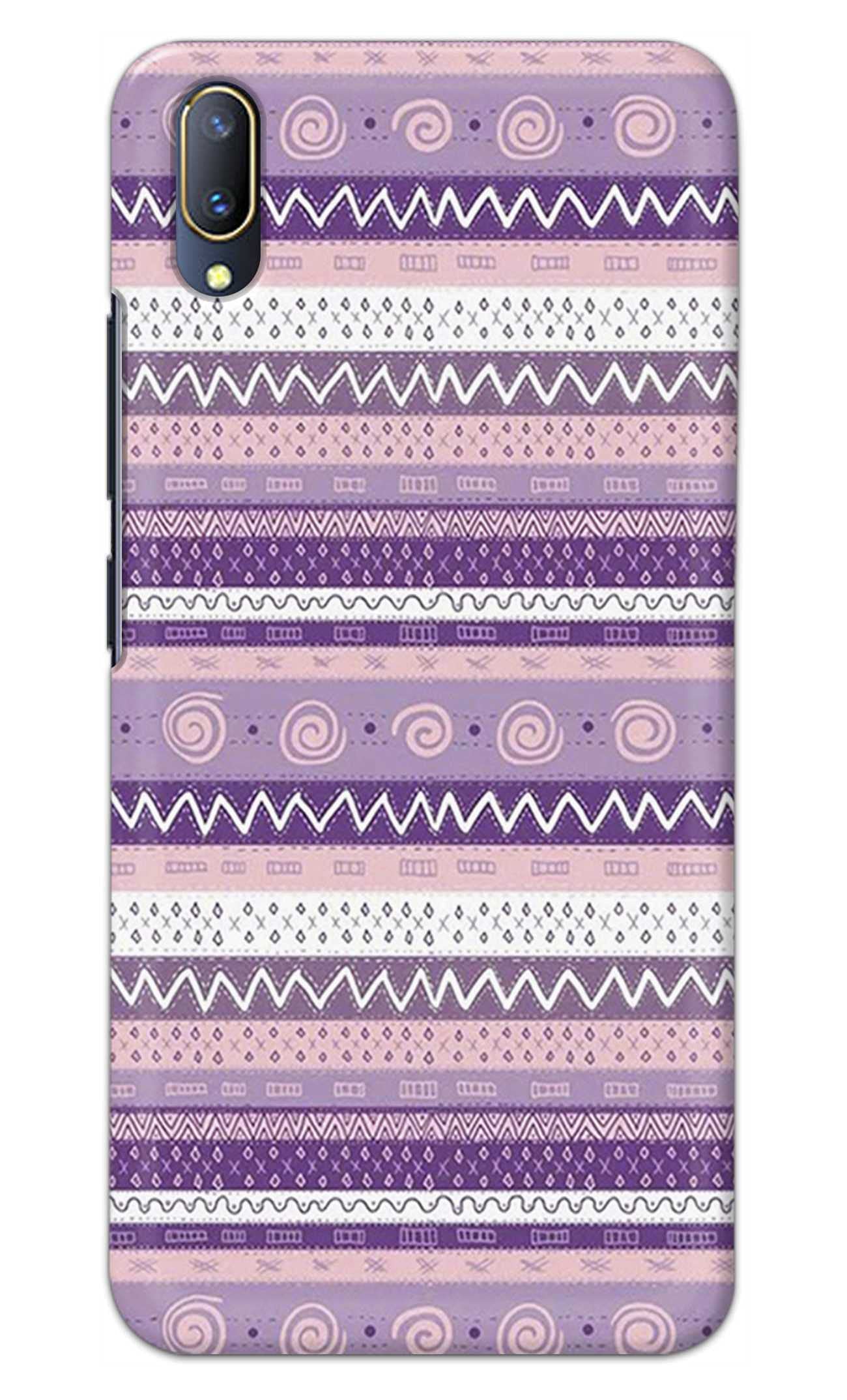 NalamiCases Tribal Pattern Printed Designer Hard Back Case Cover for Vivo V11 Pro / X21s -(MW) MKK2002