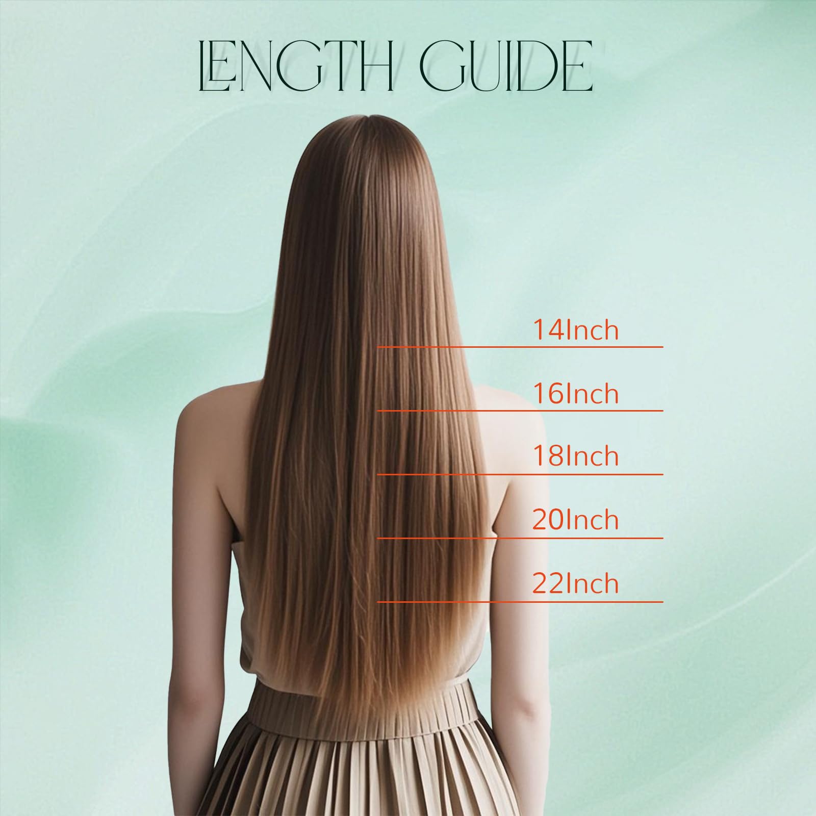Easyouth Nano Hair Extensions Real Human Hair Blonde Nano Beads Hair Extension Human Hair Platinum Blonde Nanos Loop Hair Extensions Pre Bonded for Natural Look 14 Inch 50g 1g/Strand #1000 — view 17