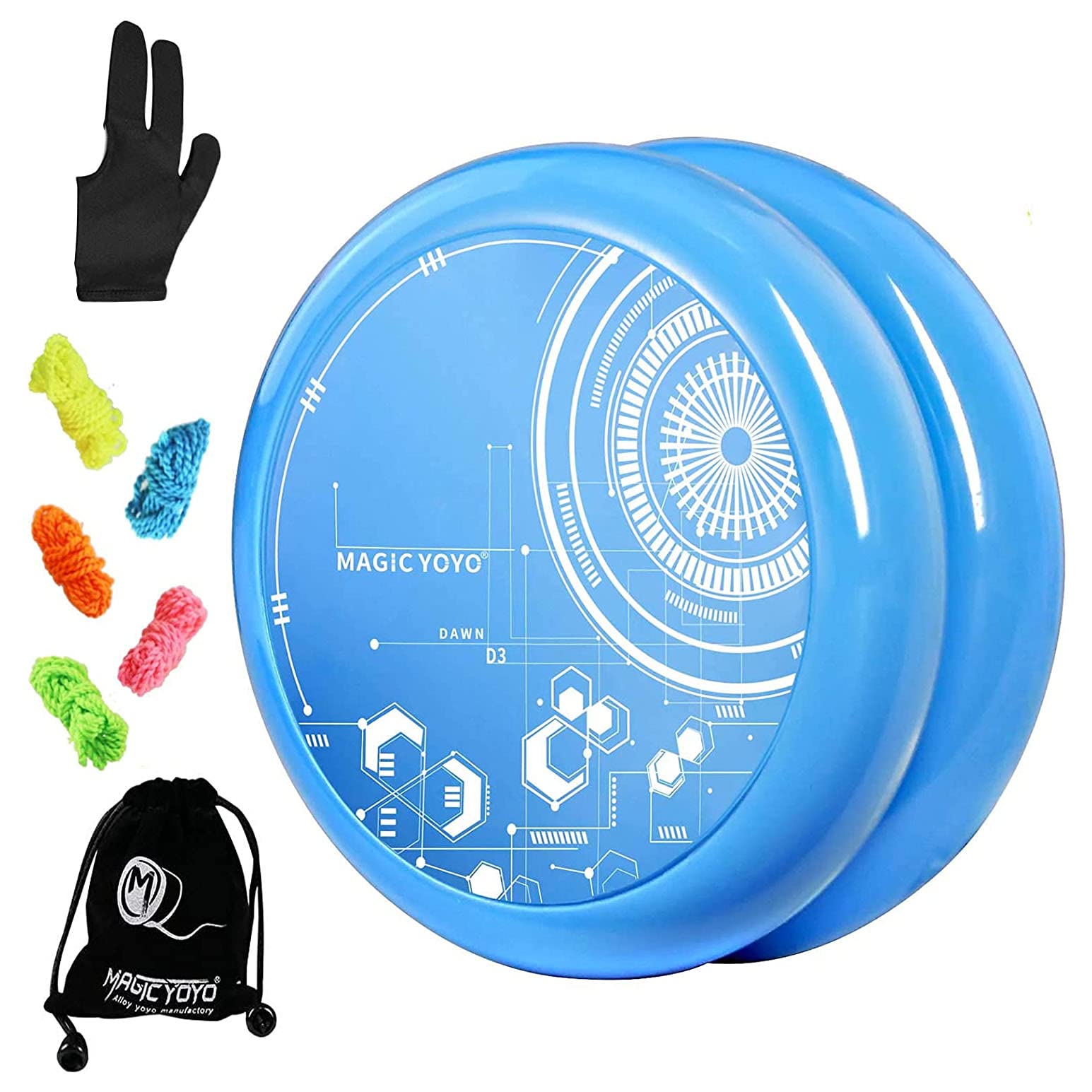 Buy YOSTAR Magic Yoyo Looping Yoyo for Kids D3 DAWN, Responsive Yoyo