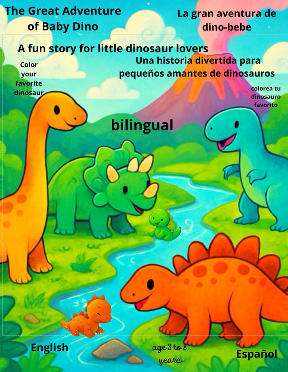 A great dinosaur adventure: A great baby dinosaur adventure