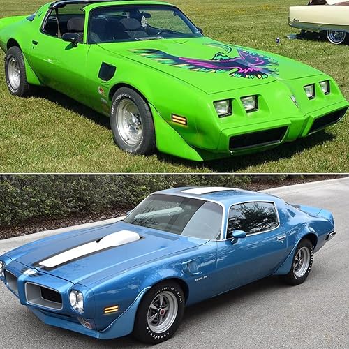 Miniatura 9 de KENRTIR Lente ahumada ámbar LED parachoques delantero luces de marcador lateral para 1970-1981 Pontiac Firebird Trans AM