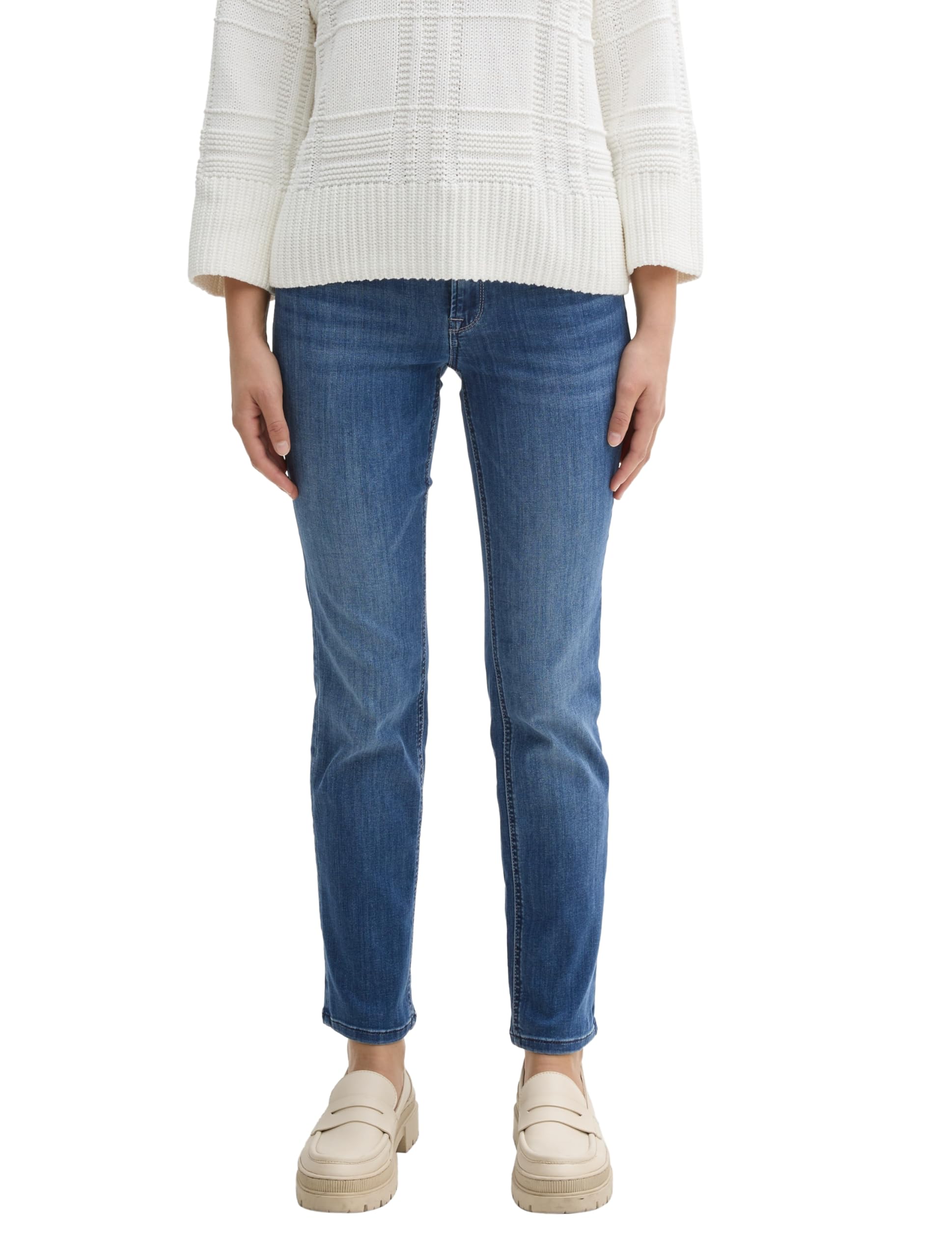Tom Tailor Damen Kate Straight Fit Jeans 1042729