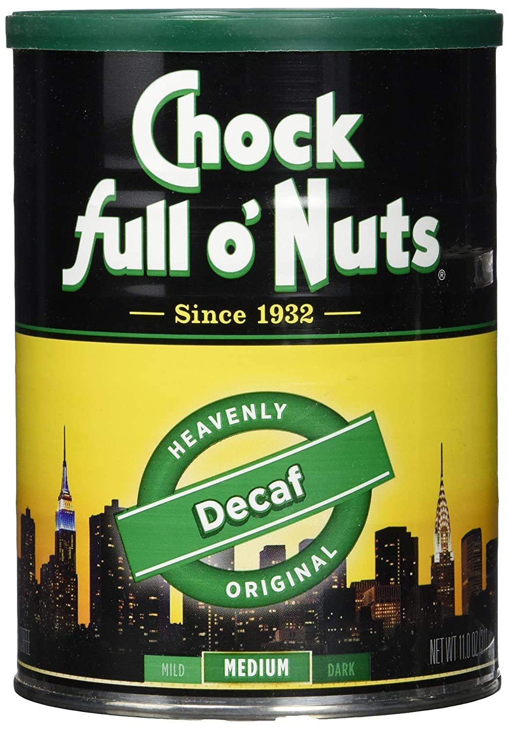 Chock Full O Nuts the Heavenly Decaffeinated Original Coffee