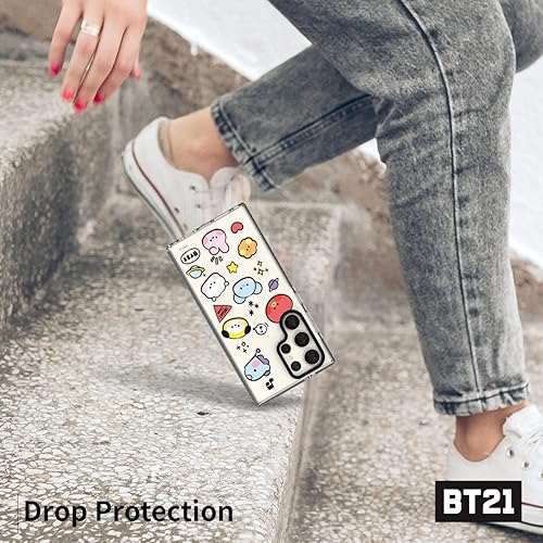Miniatura 4 de BT21 Producto oficial para Galaxy S23 Ultra Case Minini Clear Line TPU Jelly Cover Transparente Slim Bumper Phone Case