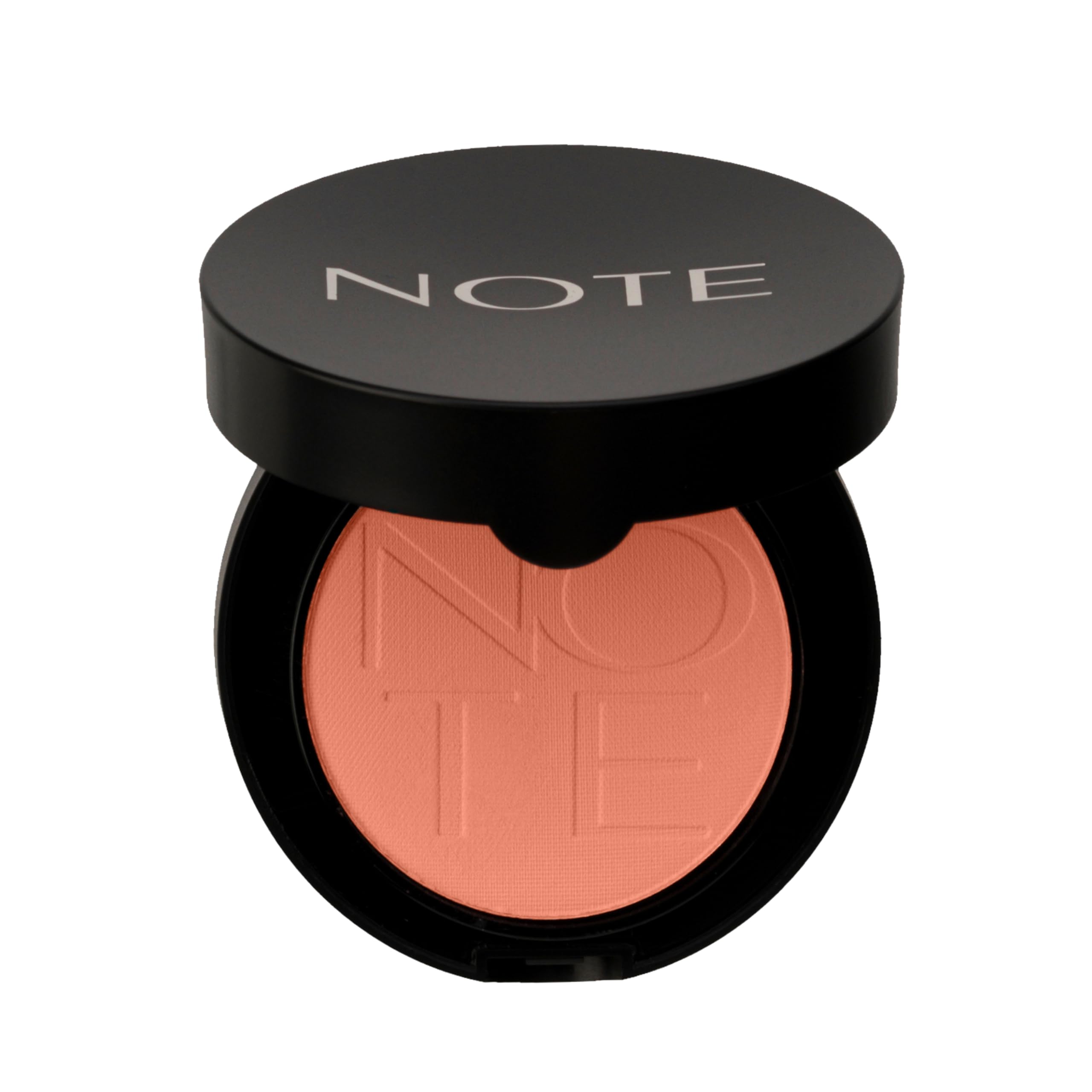 NOTE COSMETIQUE - Luminous Silk Compact Blusher | Illuminating Powder Cheek Blush | Natural Glow and Long-Lasting Finish Blush (04 Soft Peach)