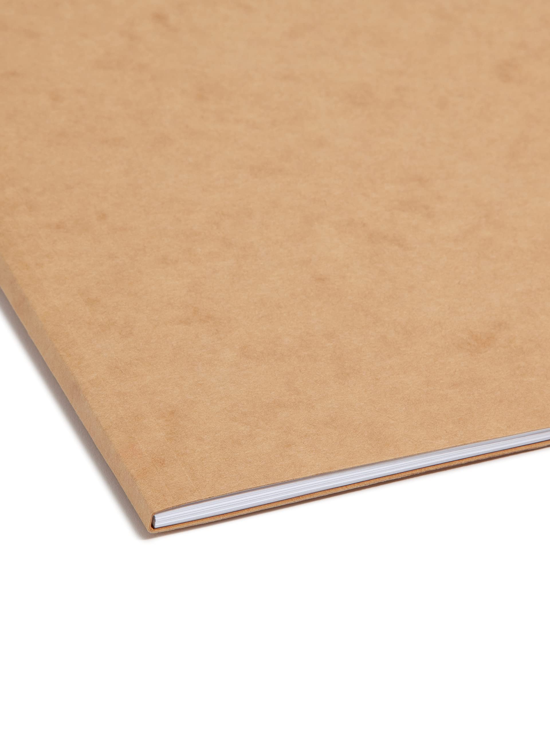 Smead Fastener file Folder, 2 elementi di fissaggio, 2/5-cut Tab Right of Center Position, Letter size, Kraft, 50 per box (14882)