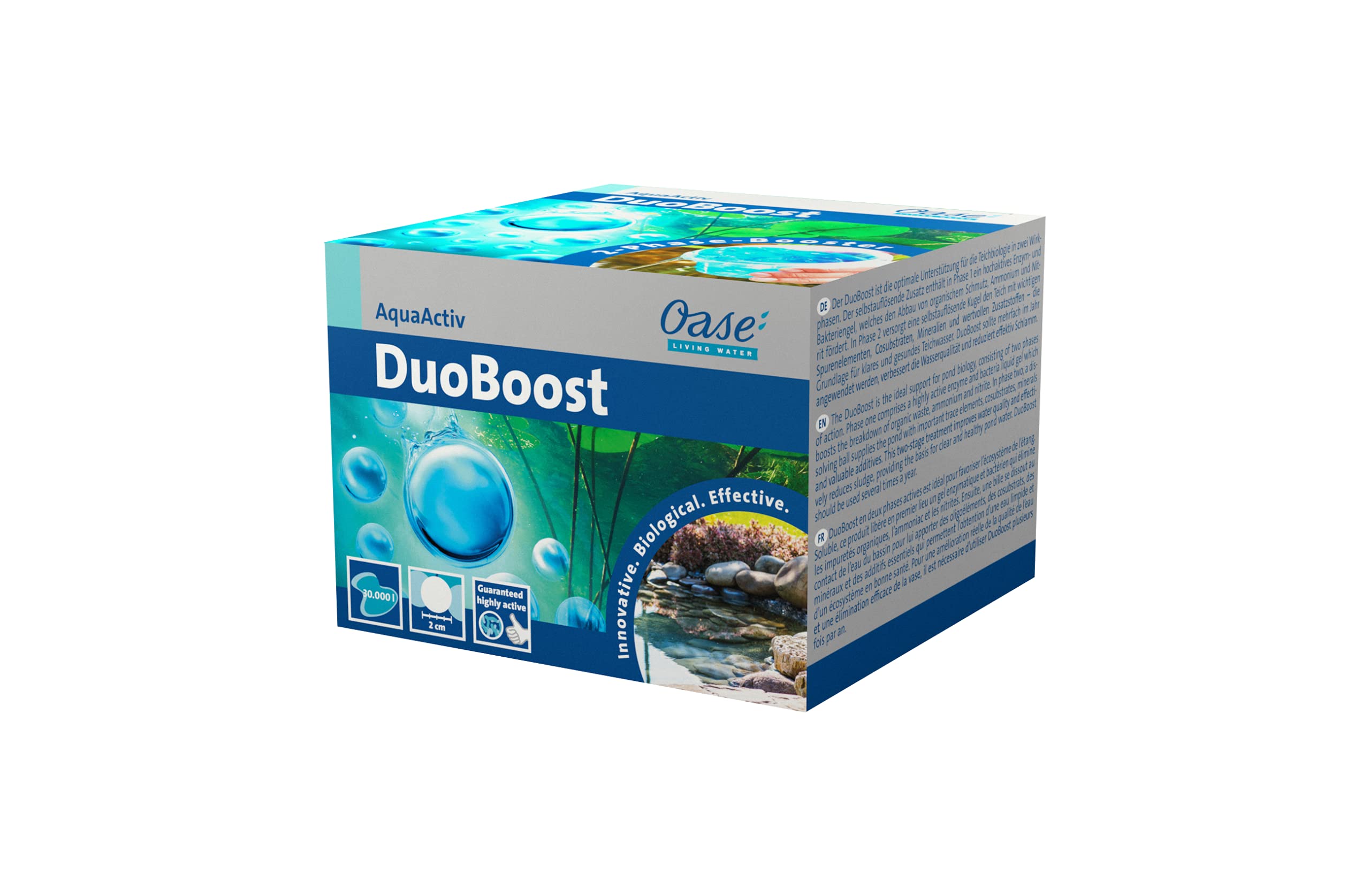 Oase DuoBoost 2 cm 250 ML, Noir