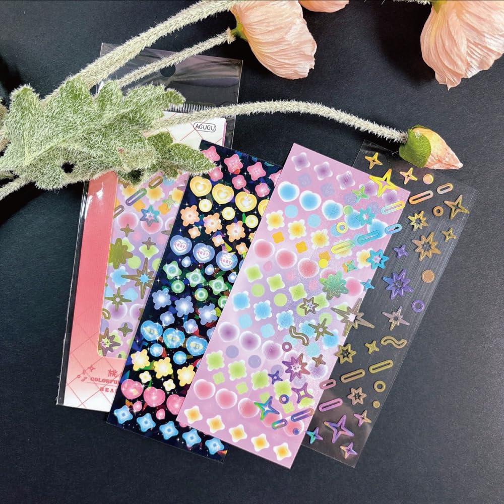 Carpeta A5 Kpop para tarjetas fotográficas con 240 bolsillos, álbum para tarjetas fotográficas con 30 fundas de doble cara para tarjetas fotográficas, 6 anillas de piel sintética, bonito libro
