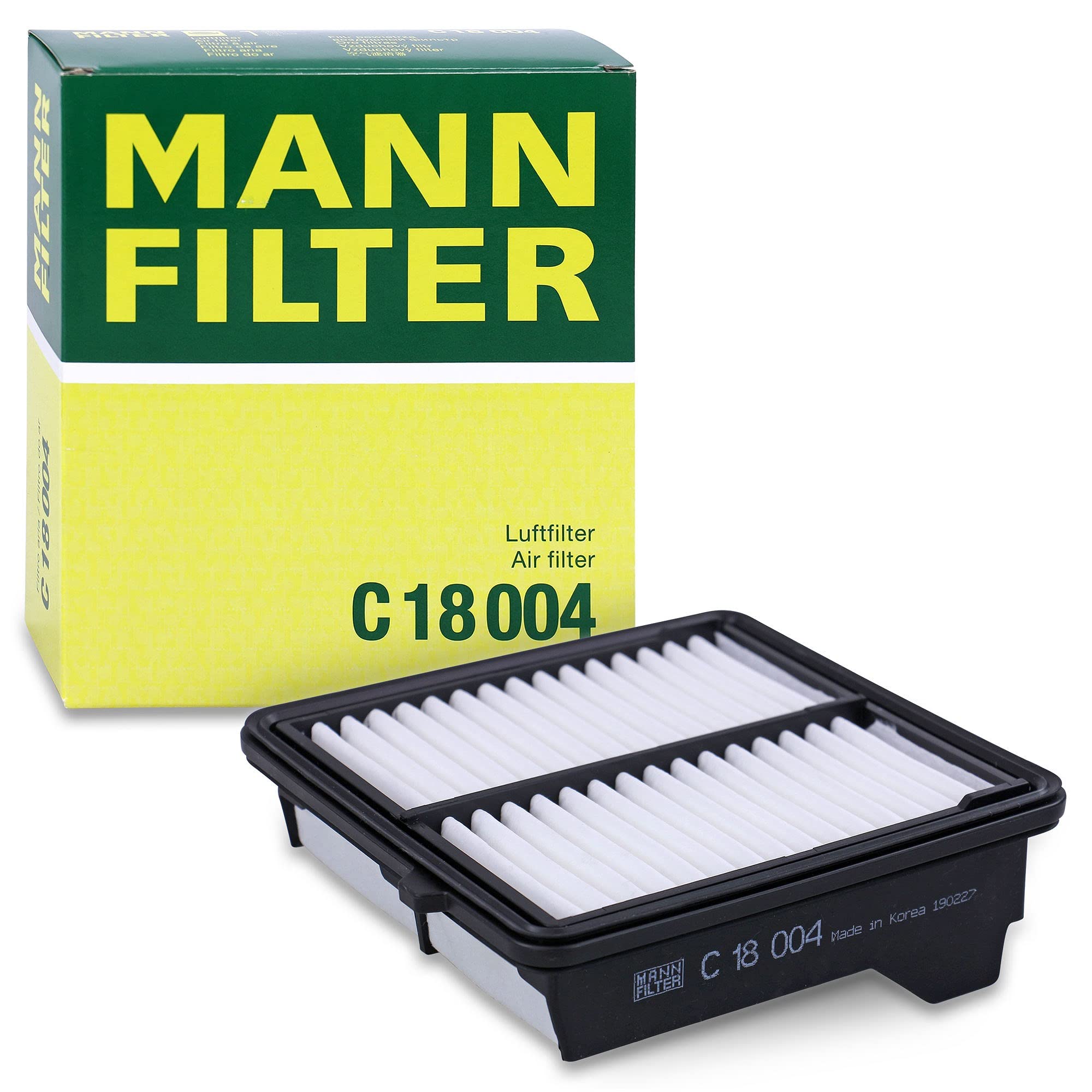 MANN-FILTER C 18 004 Air Filter - for Cars + Transporters
