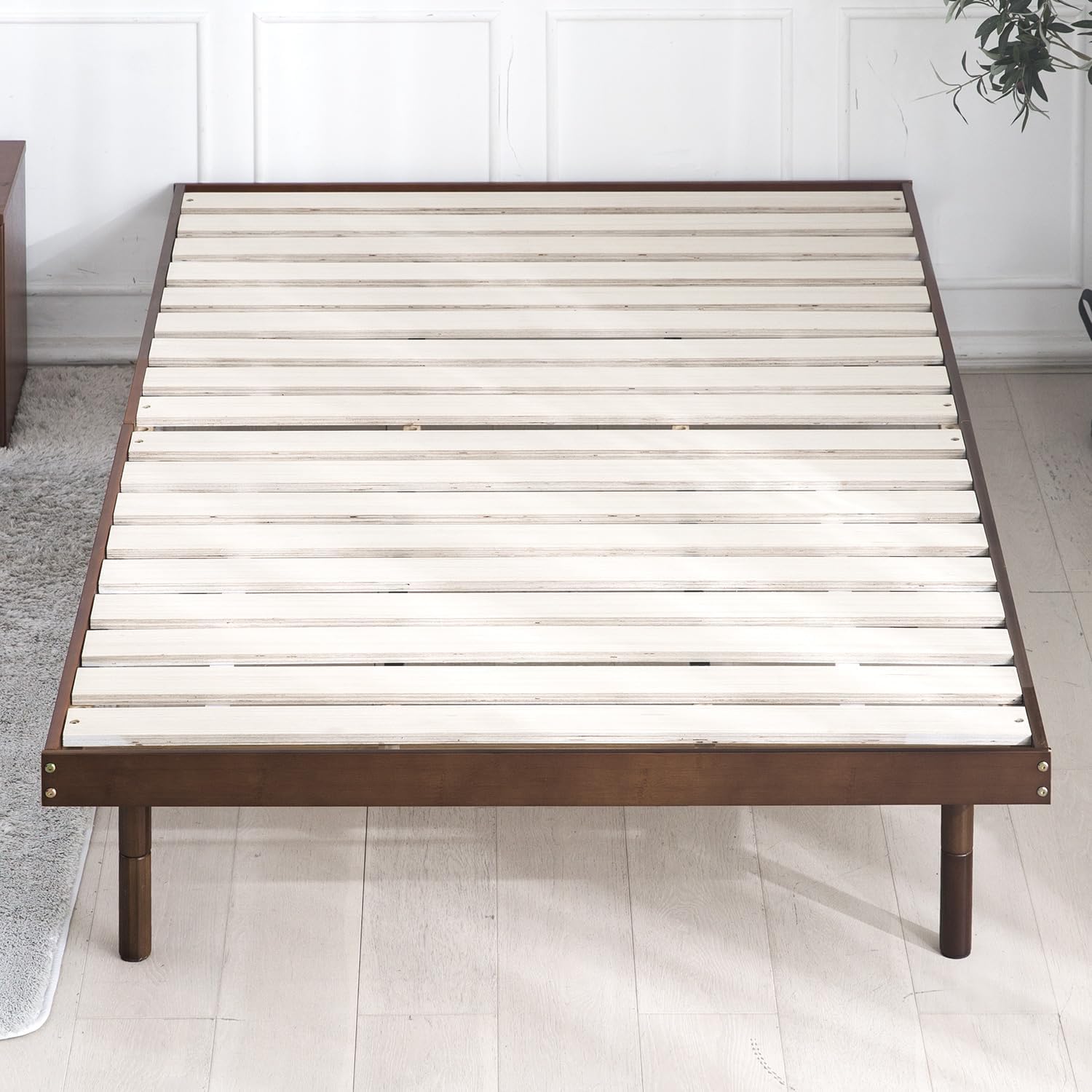 Amazon｜モダンデコ ベッド すのこベッド Dサイズ 耐荷重500kg 3段階