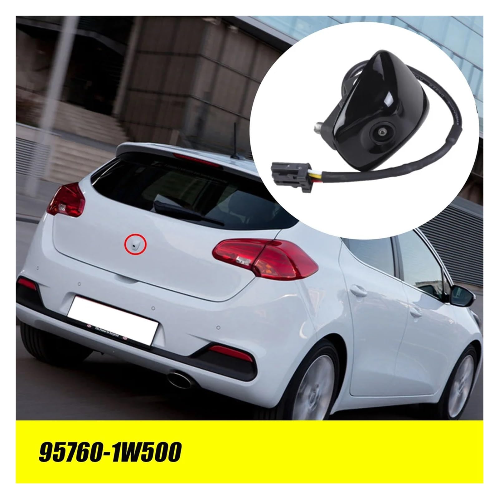 Caméra De Recul Pour Kia Rio Berline 2011-2014 - Référence 95760-A2000, Plug And Play, étanche - 10