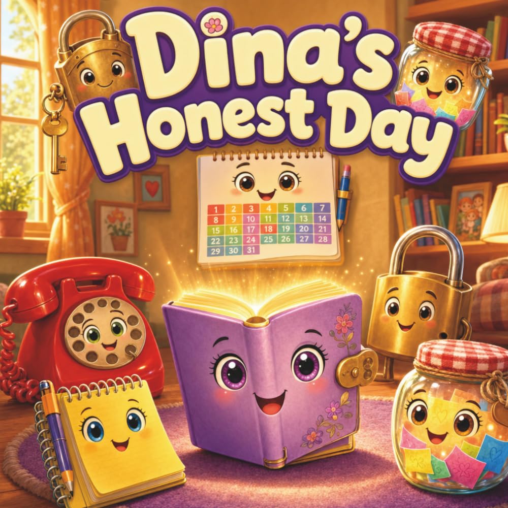 Dina's Honest Day: A Fun Illustrated Bedtime Story About Honesty, Trust, and Keeping Promises for Kids Ages 3-6: 10 (The Household Heroes)