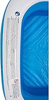 Vista 5 de Piscina rectangular inflable azul y blanca de 8.5