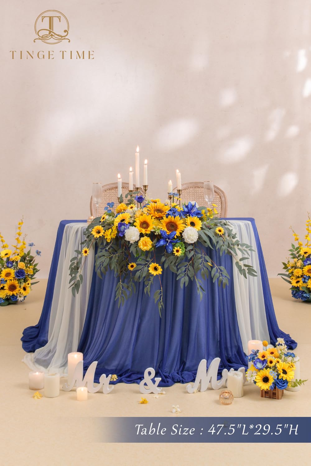 Yellow Flowers For Sweetheart Table Amazon.com: TINGE TIME Artificial