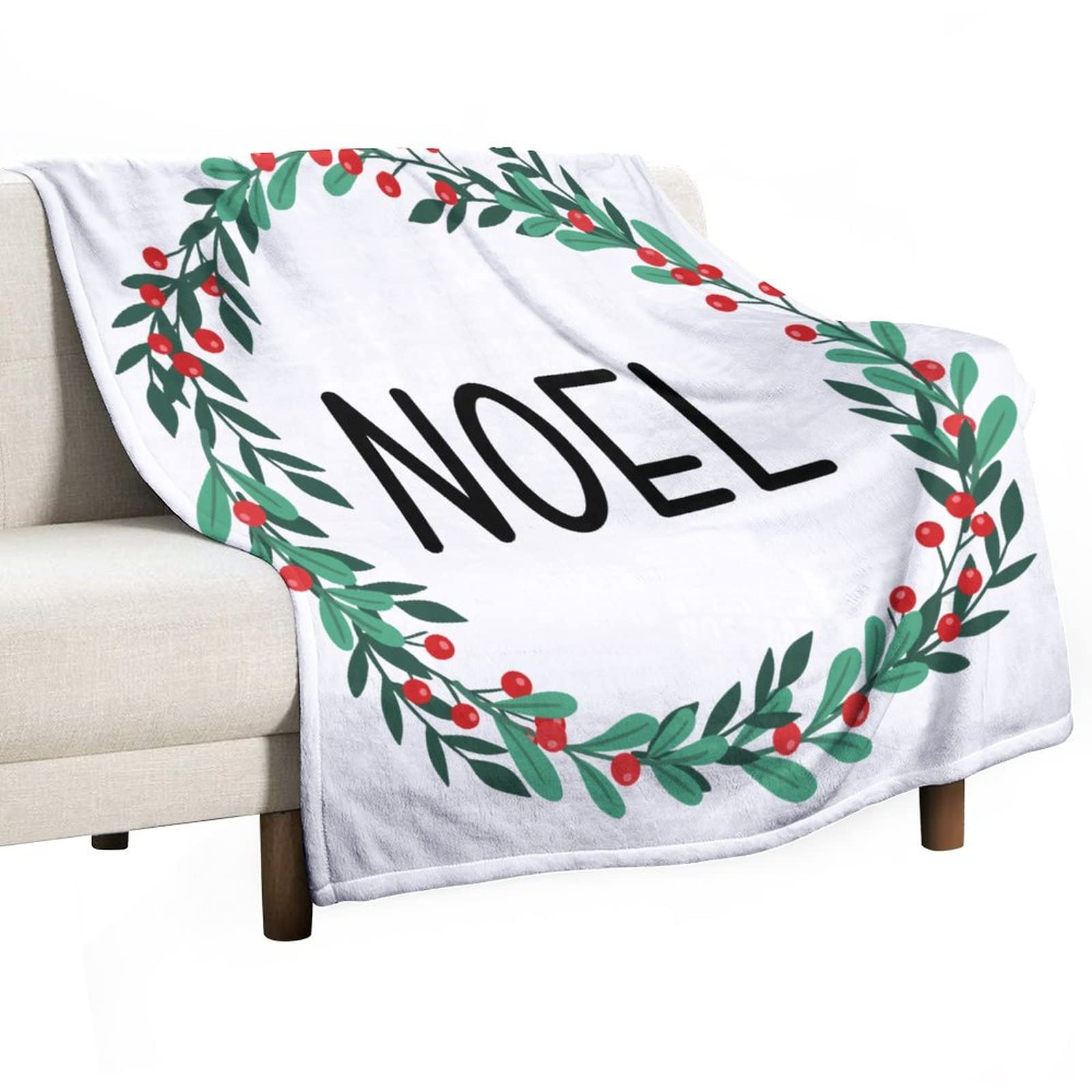 Couverture douce de Noël 130x150 cm le cadeau idéal et chaud pour les fêtes de fin d'année