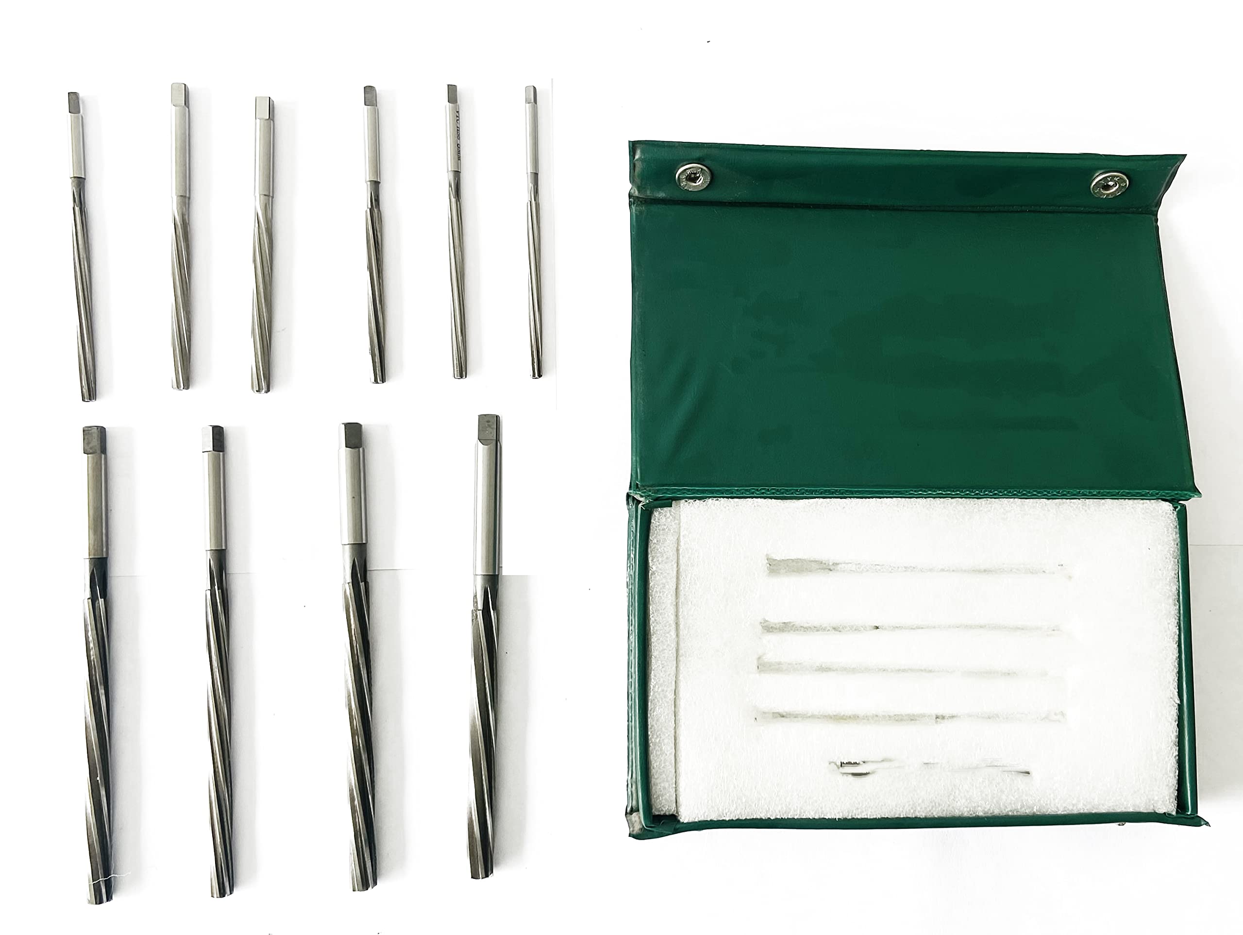 HSS Fixed Valve Stem Guide Reamers Spiral set of 10 pieces (4mm to 10mm)