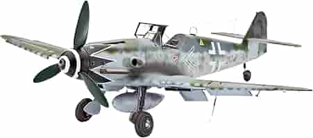 エデュアルド1/32 メッサーシュミットBf109 ドイツ戦闘機プラモデル完成品 WWII ドイツ空軍 メッサーシュミット Bf-109 G-6 第52戦闘航空団
