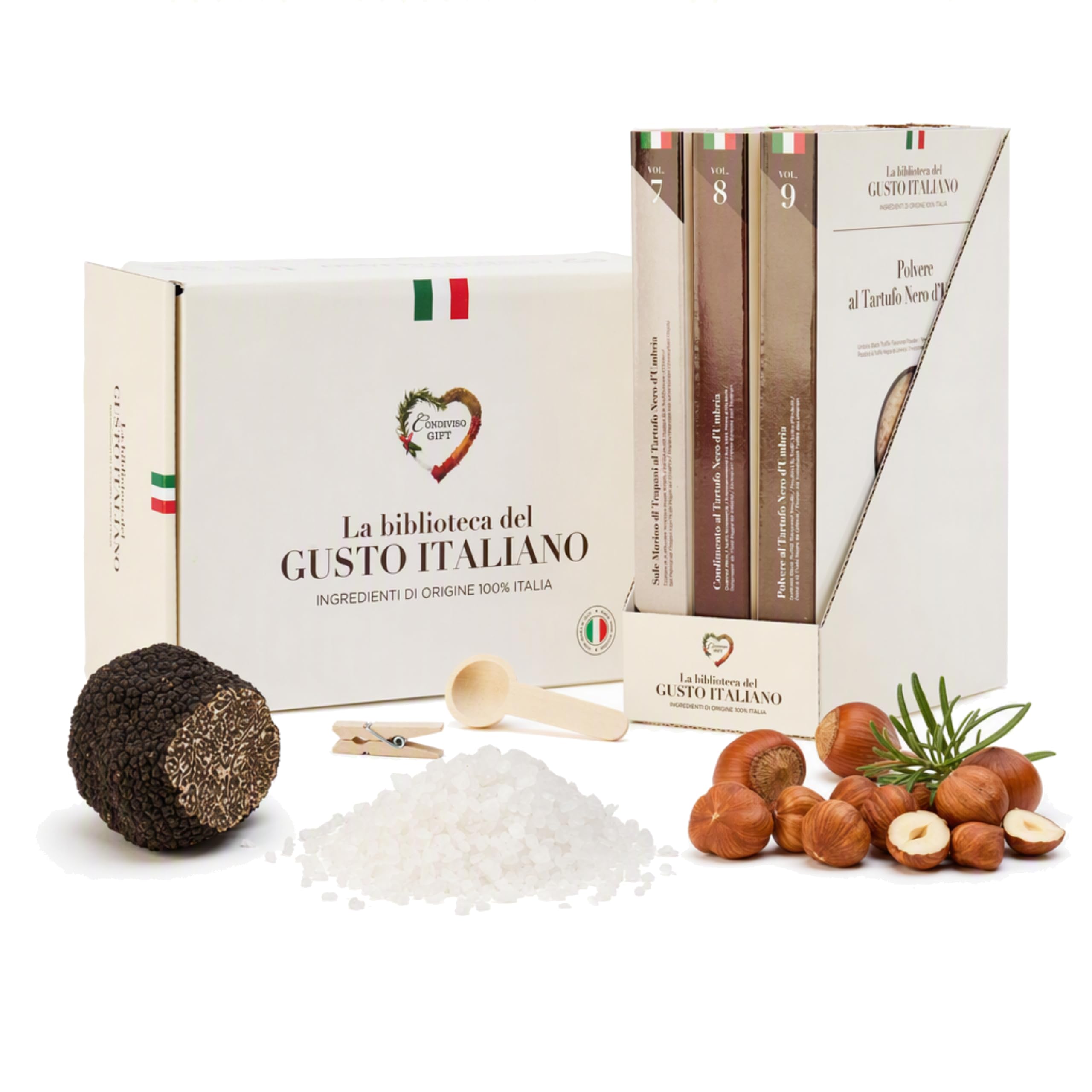 Condiviso GIFT - Set 3 Especias Trufa Negra Italiana - Caja Regalo
