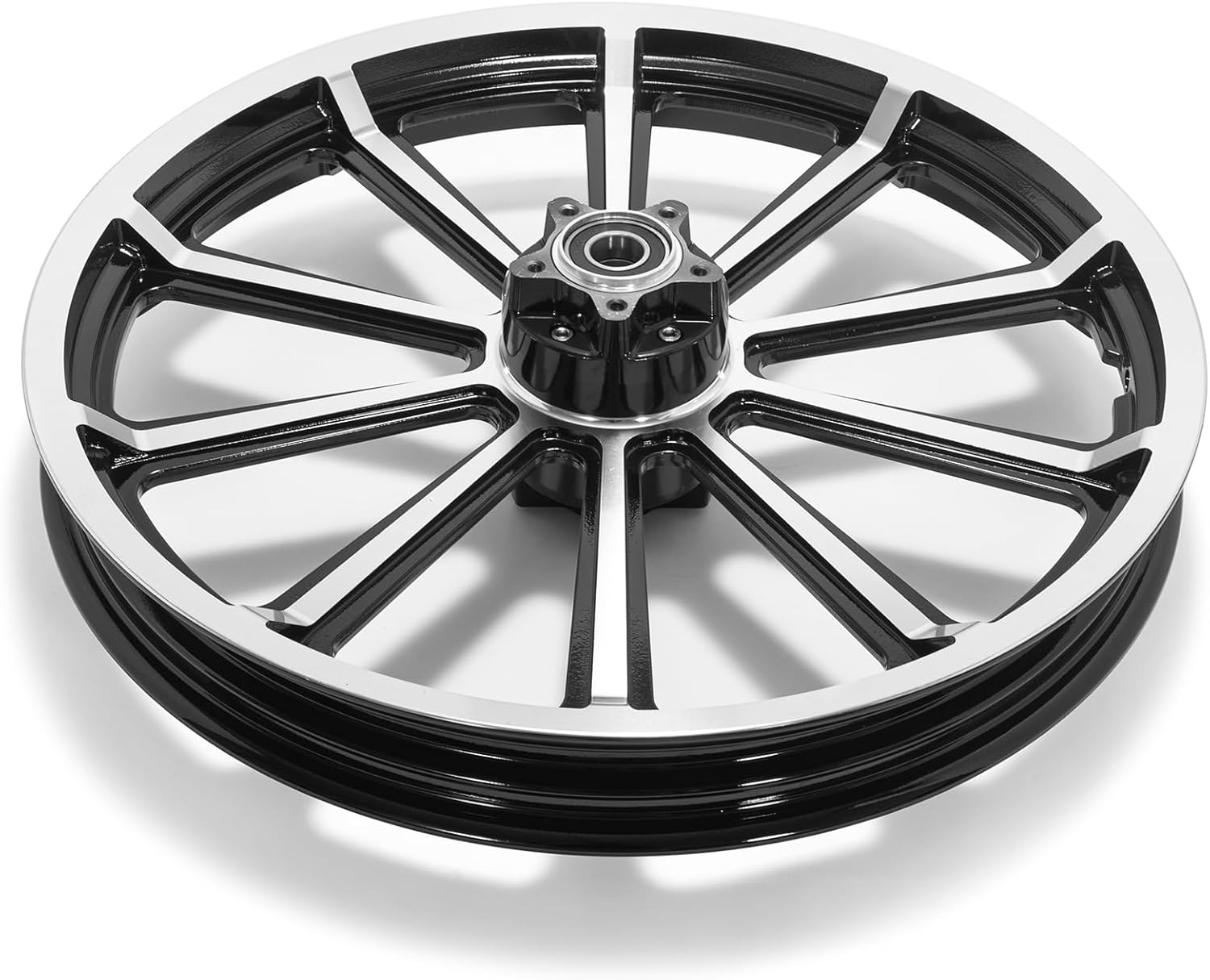 TOFR 21x2.15 Front Rim Wheel Tubeless Talon Style For Harley Softail Standard Custom Night Train Springer Fat Boy Deluxe Deuce Heritage Softail