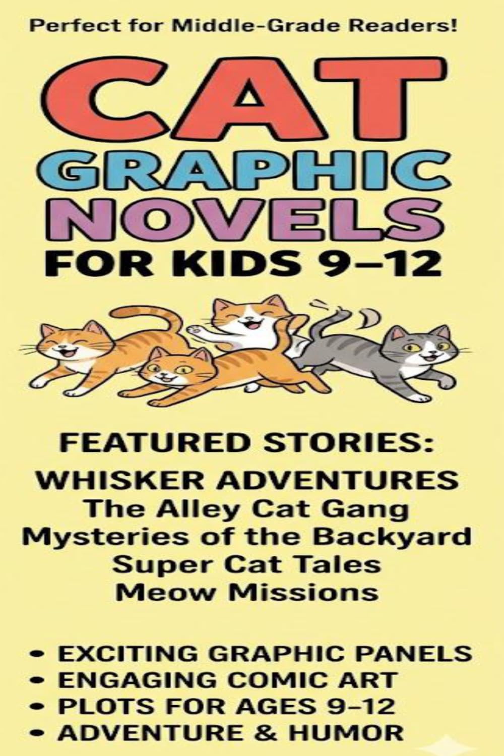 cat graphic novels for kids 9_12