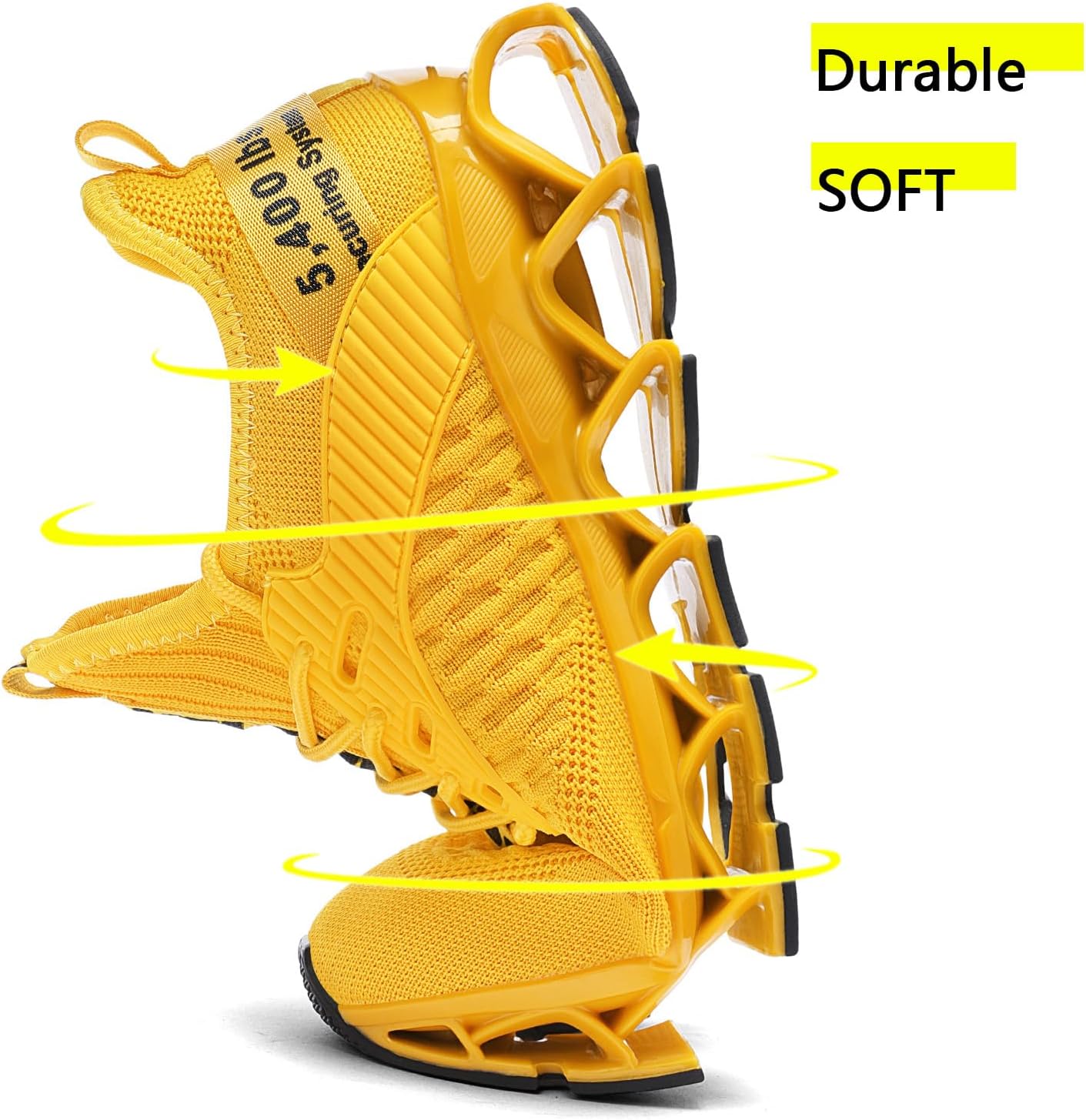 Vooncosir Women's Running Shoes Comfortable Fashion Non Slip Blade Sneakers Work Tennis Walking Sport Athletic Shoes - Image 2